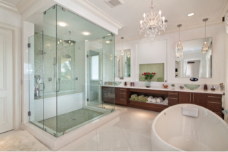 Sliding Frameless Glass Shower Doors