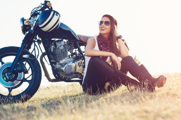 women motorbike